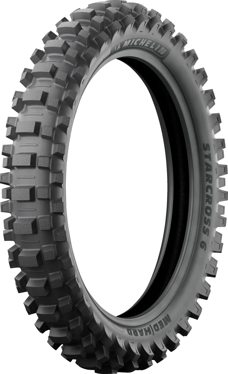 Michelin Tire - Starcross 6 Medium Hard - Rear - 120/80-19 - 63M 95670 1
