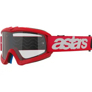 Alpinestars Goggles Youth Vision Goggle - Blaze - Red - Clear Lens 5140325-3067 1