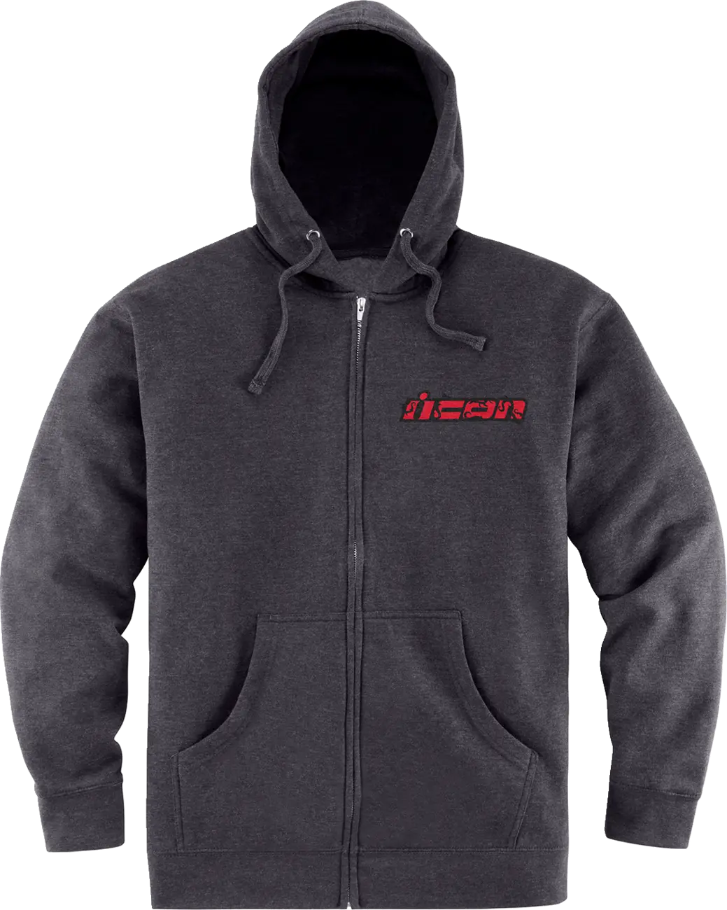 Icon Omnicrux Zip Fleece Hoodie - Black - Small 3050-6387 1