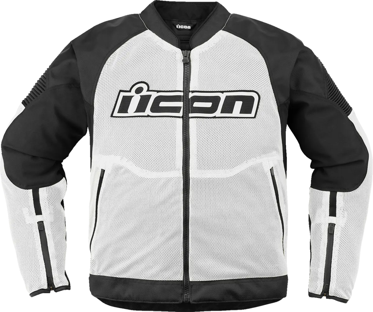 Icon Overlord3 Mesh™ Jacket - White - Medium 2820-6737 1