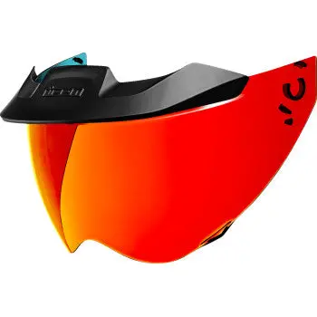 Icon Motoshield™ Shield - Domain™ - Calypso Red 0130-1328 1