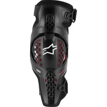 Alpinestars Sx-1 Plasma Knee Guards - Black/Red/Cool Gray - 2Xl 6500326-1498-2X 1