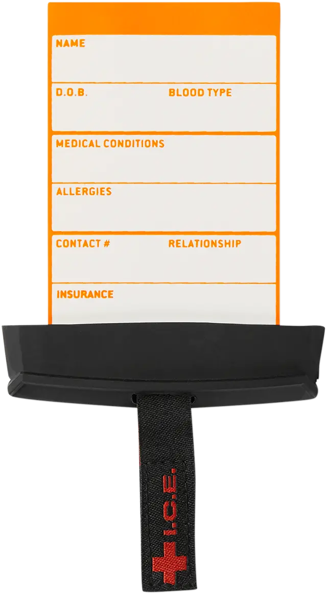 Icon I.C.E. Card/Holder - Black 2840-0071 1