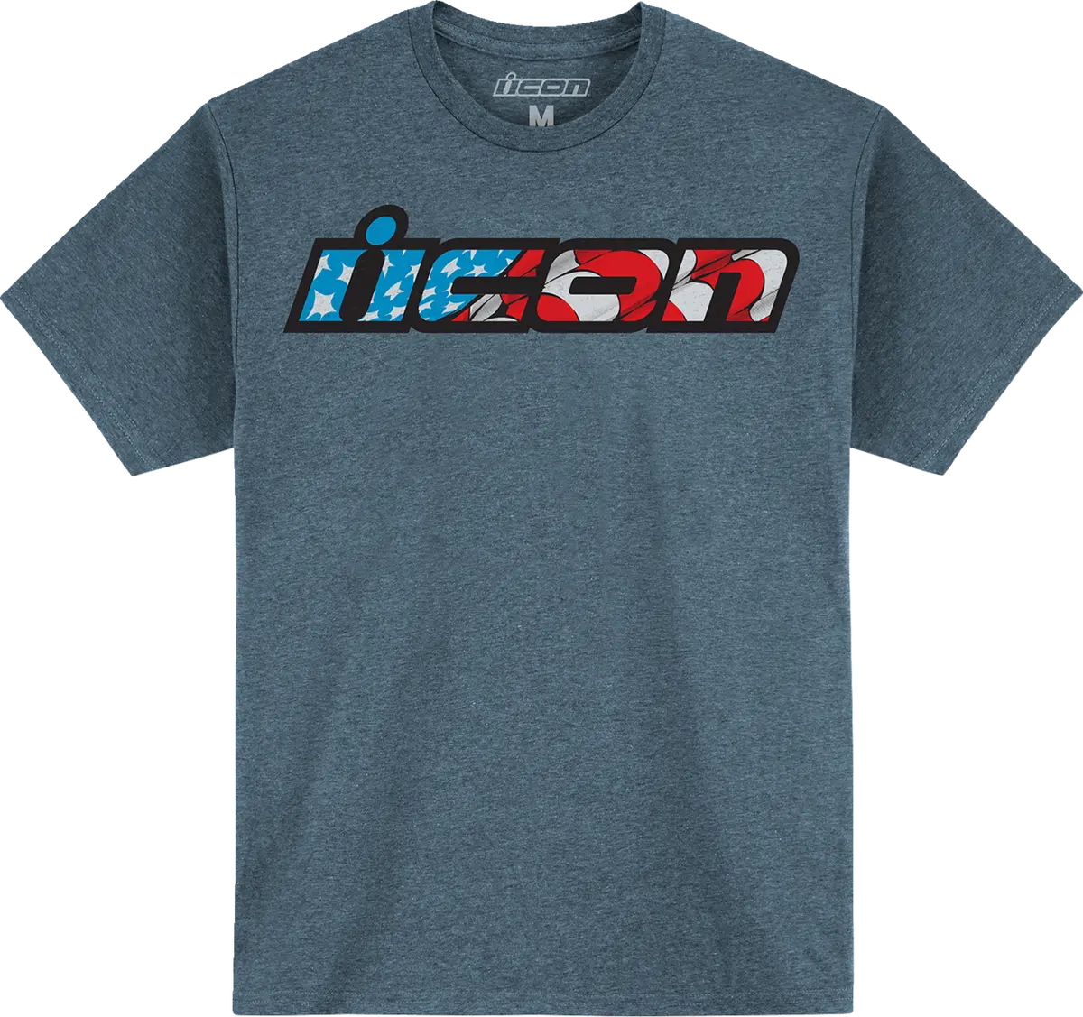 Icon Old Glory™ T-Shirt - Jade Heather Black - Medium 3030-21960 1