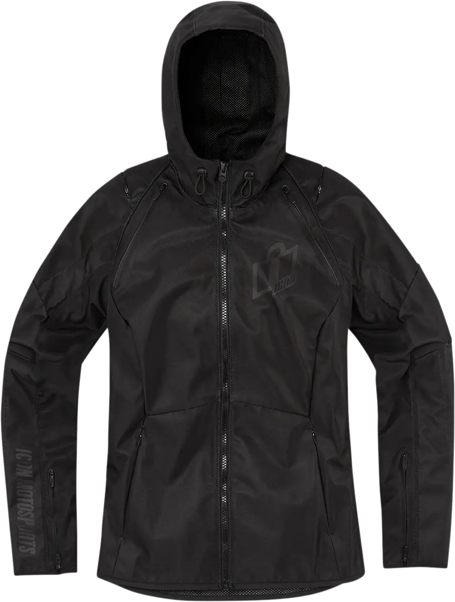 Icon Women's Airform Jacket - Black - Xs 2822-1399 1