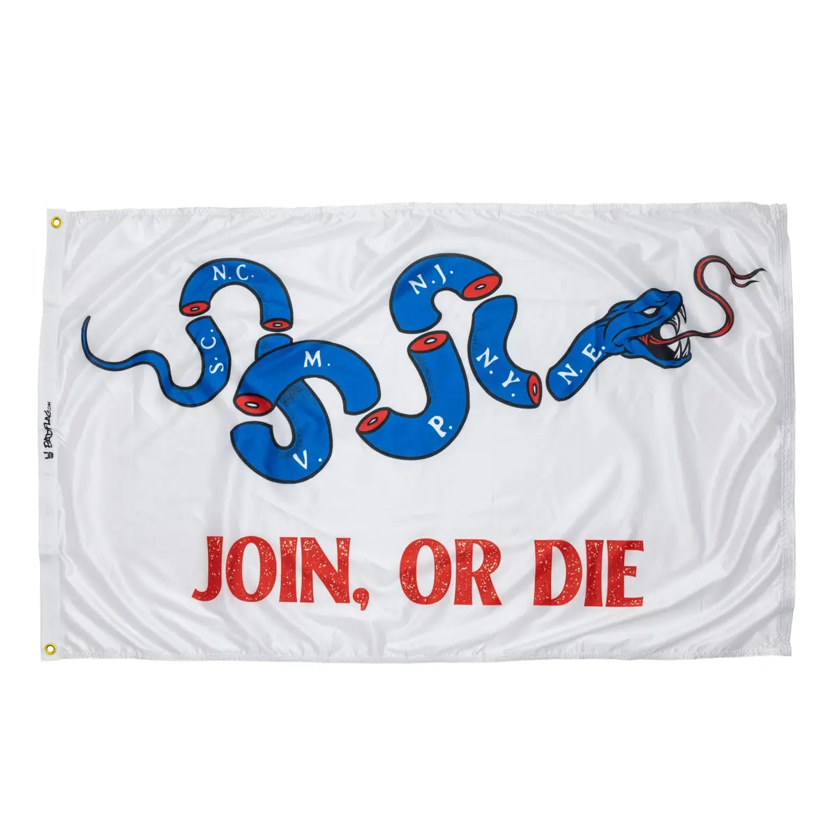 Join Or Die Flag, Blue Snake 1