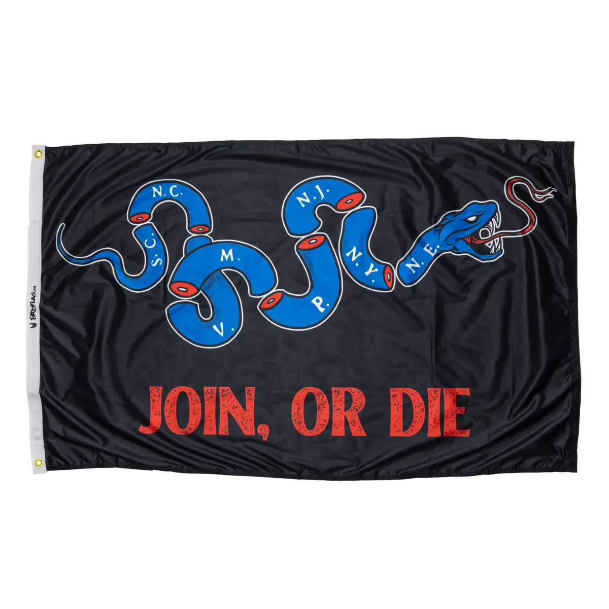 Join Or Die Flag, Black Flag 1