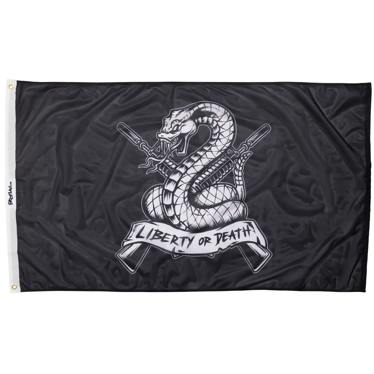 Liberty And Death Snake Flag 1