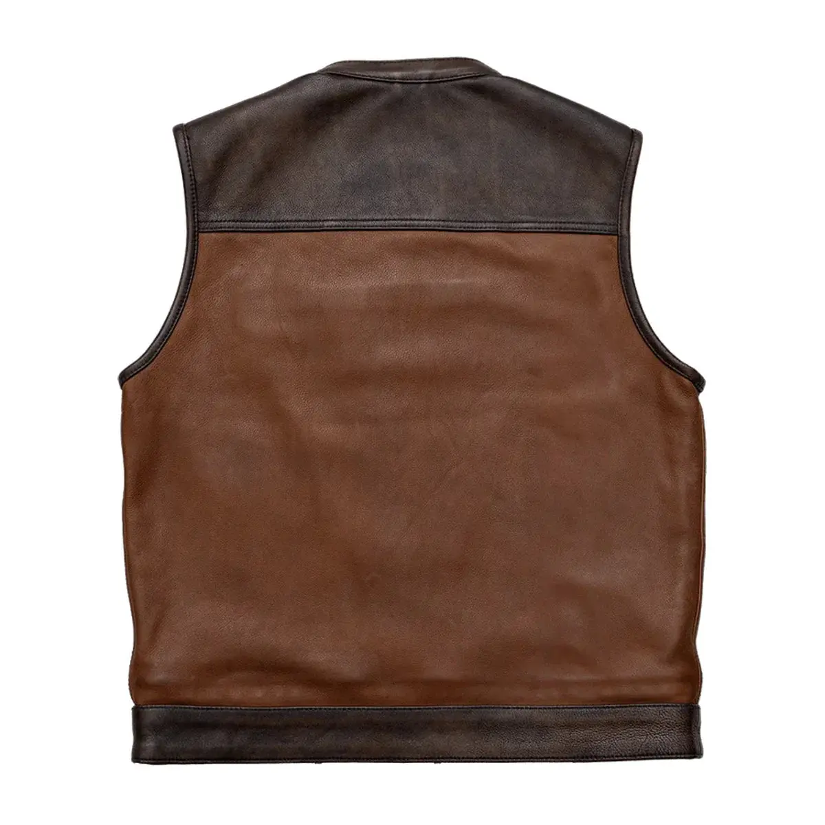 Gunner Men's Leather Motorcycle Vest (Limited Edition) 2