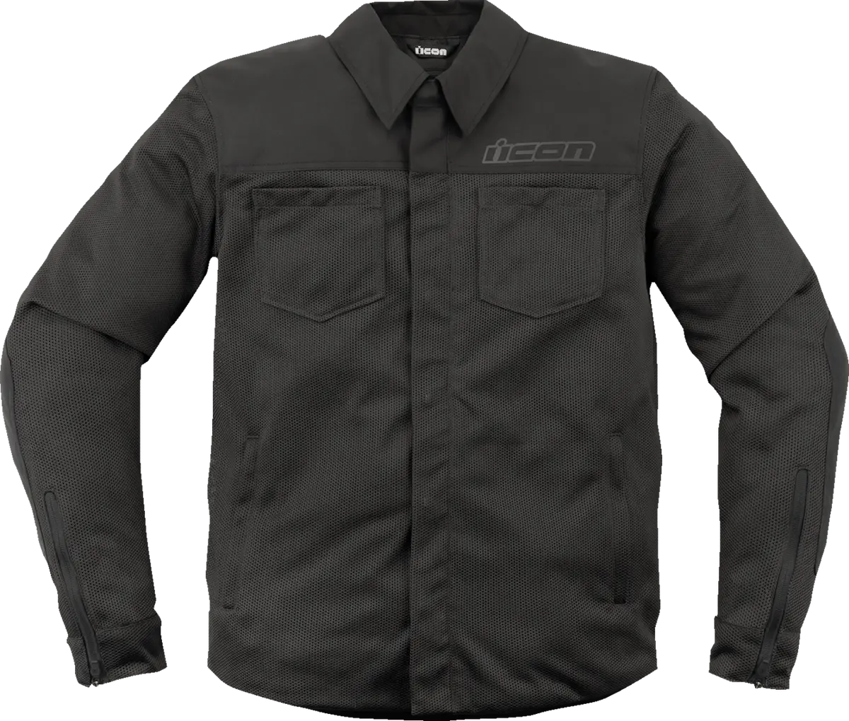 Icon Upstate Mesh Ce Jacket - Black - 3Xl 2820-6222 1