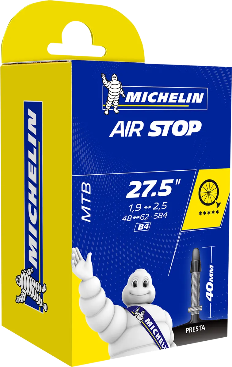 Michelin Air Stop Tube - 1.9"-2.5"X27.5" - Presta 40 Mm 16880 1