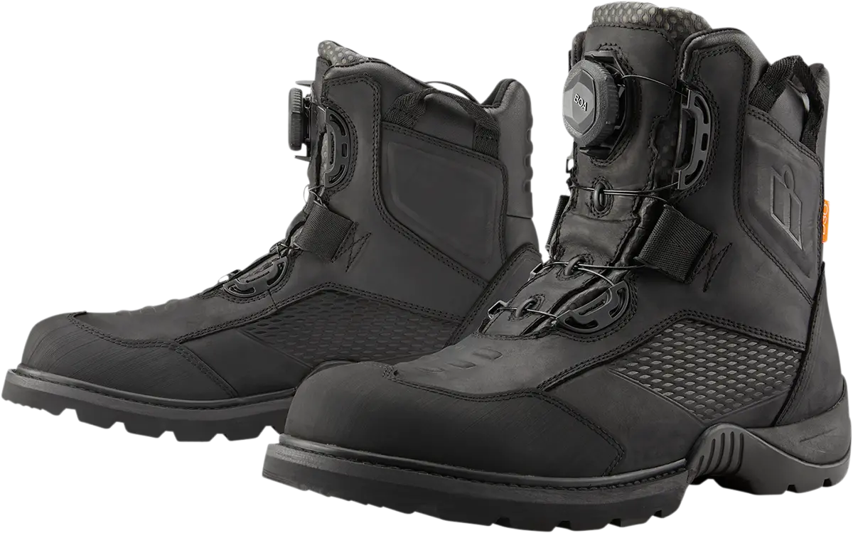 Icon Stormhawk Boots - Black - Size 14 3403-1160 1