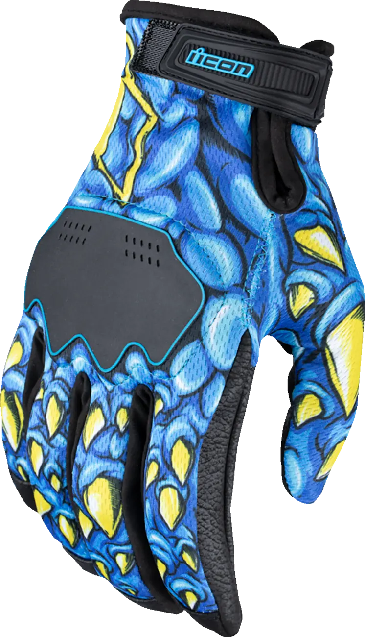 Icon Hooligan™ Kryola Kreep Gloves - Blue - 3Xl 3301-4727 1