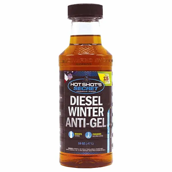 Hot Shot's : Diesel Winter Anti-Gel - 16 Oz Round Bottle - Fuel Additive 1