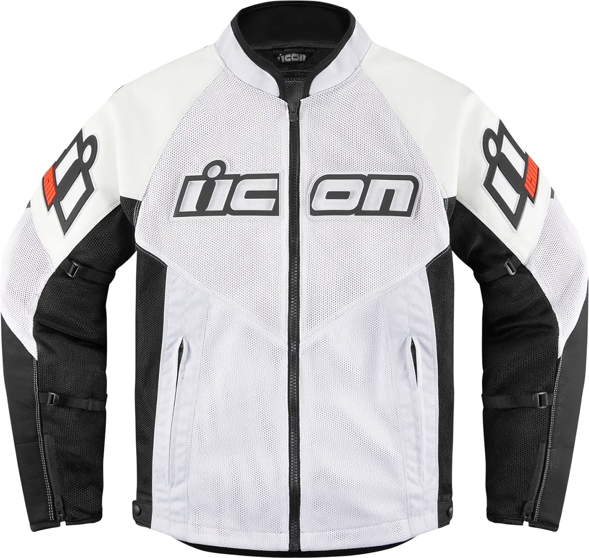Icon Mesh Af™ Leather Jacket - White - Medium 2810-3903 1