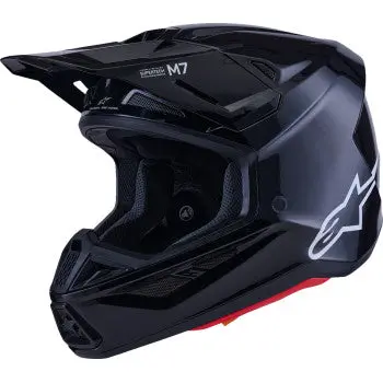 Alpinestars Sm7 Helmet - Solid - Gloss Black - Large 8301426-1180-L 1