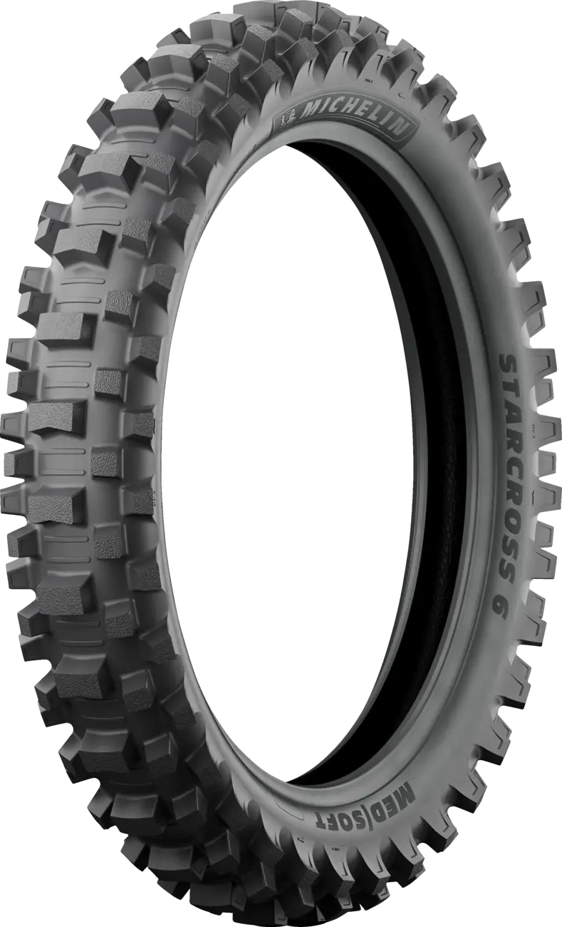 Michelin Tire - Starcross 6 Medium Soft - Rear - 120/90-18 - 65M 88813 1