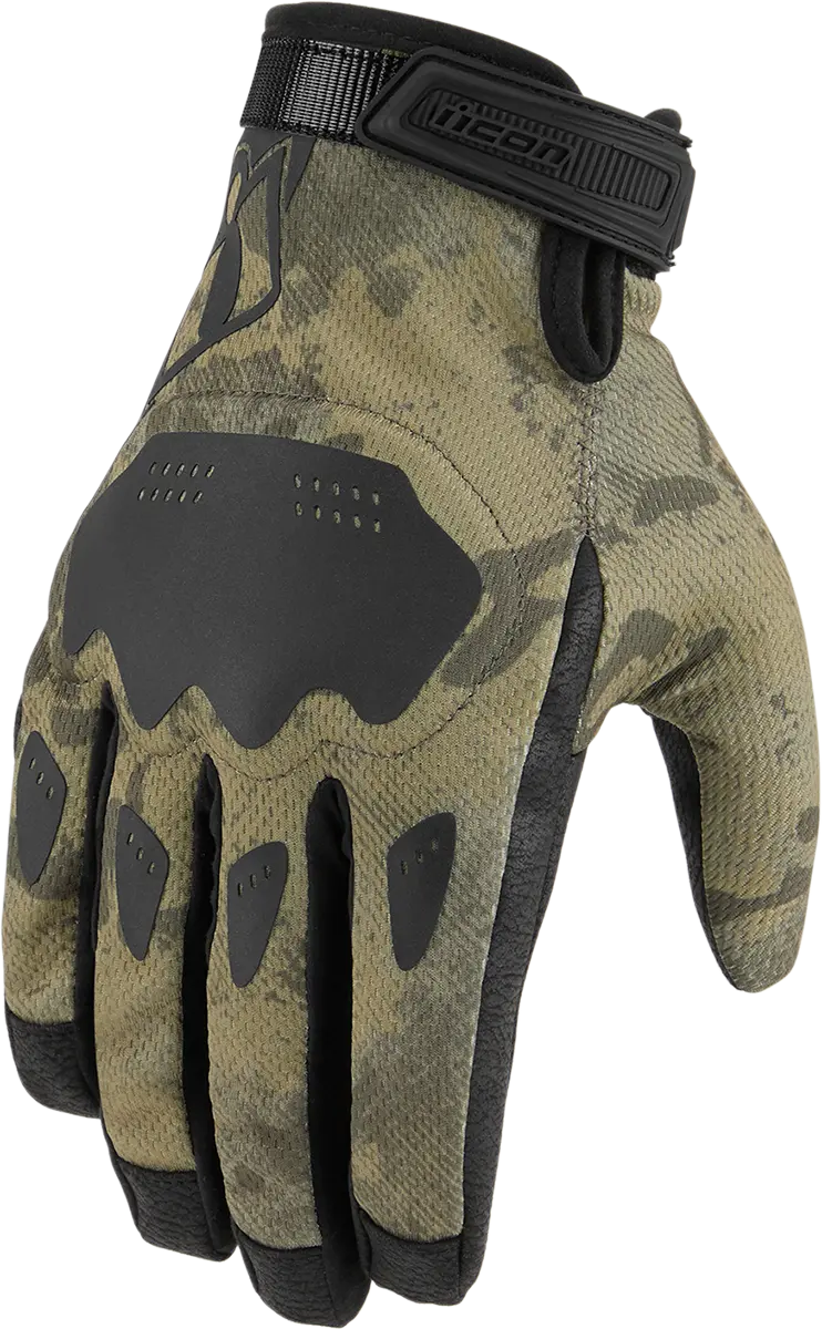 Icon Hooligan™ Ce Gloves - Tan Camo - Large 3301-4410 1