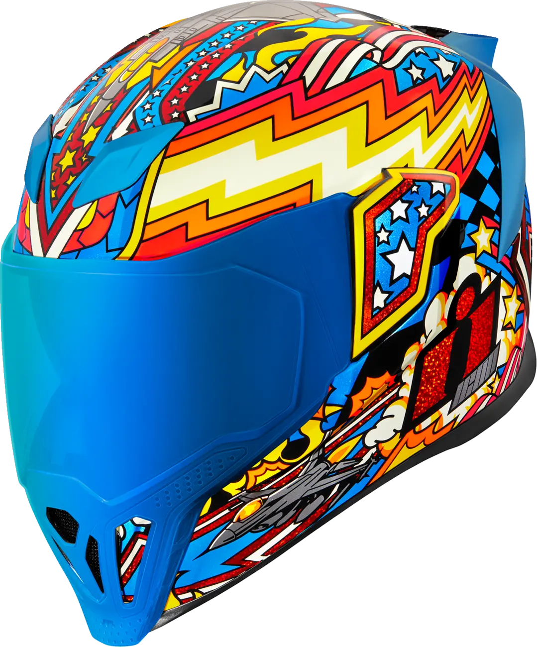 Icon Airflite™ Helmet - Flyboy - Blue - Small 0101-16011 1