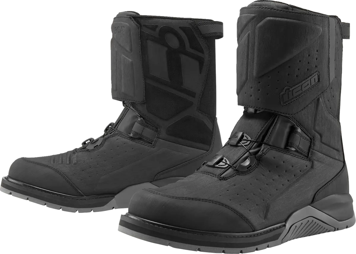 Icon Alcan Waterproof Boots - Black - Size 11 3403-1239 1