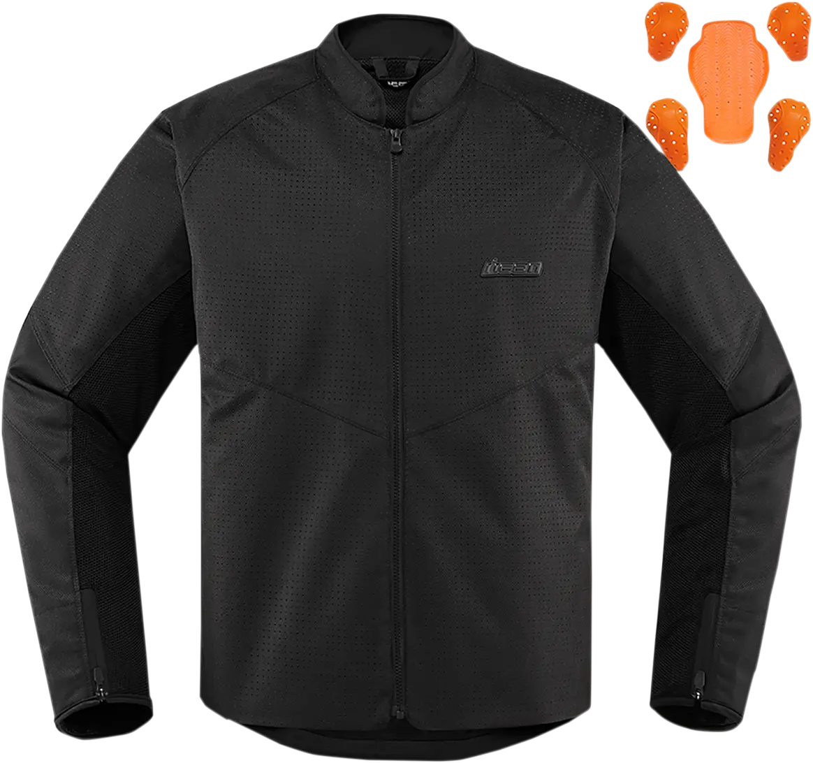 Icon Hooligan Perf Jacket - Stealth - Small 2820-5275 1