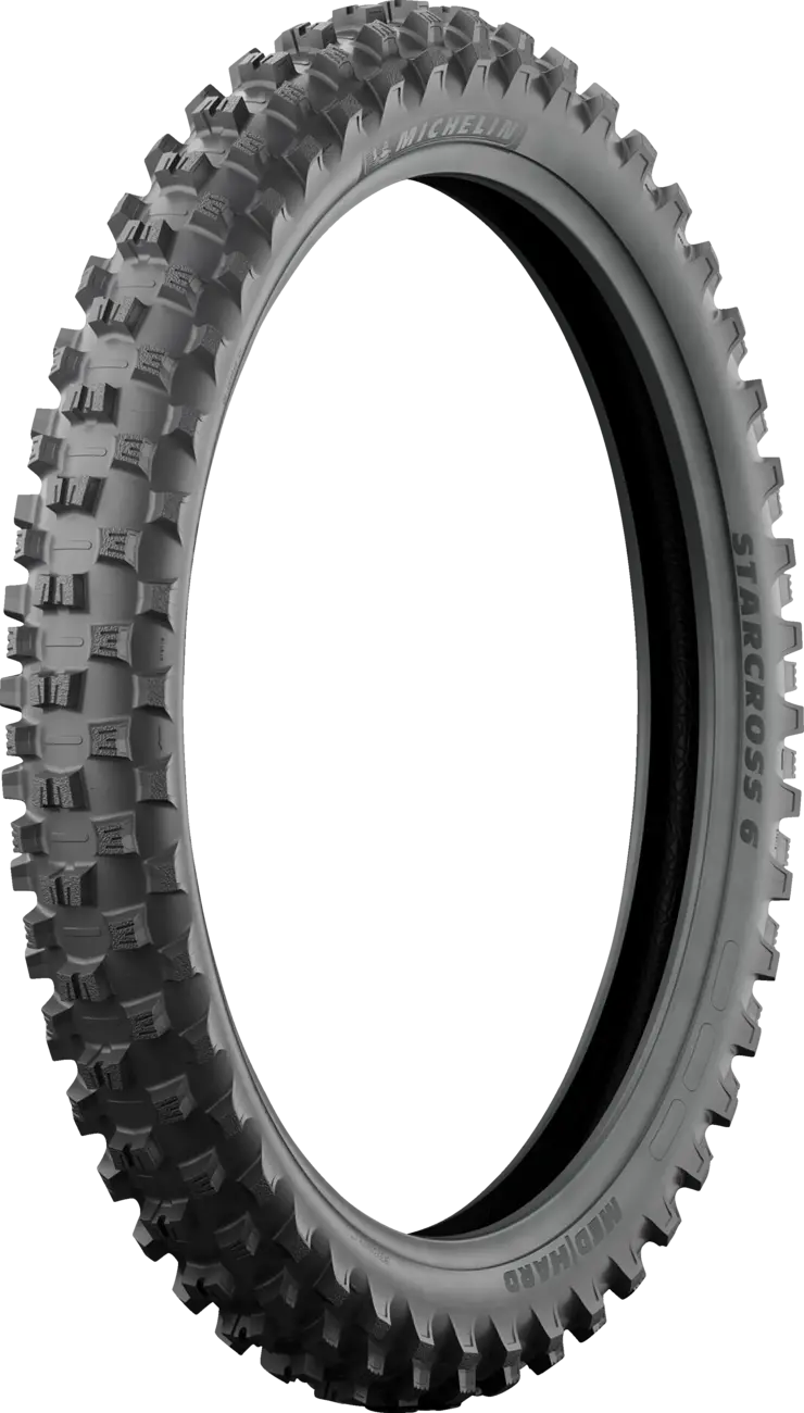 Michelin Tire - Starcross 6 Medium Hard - Front - 80/100-21 - 51M 5951 1