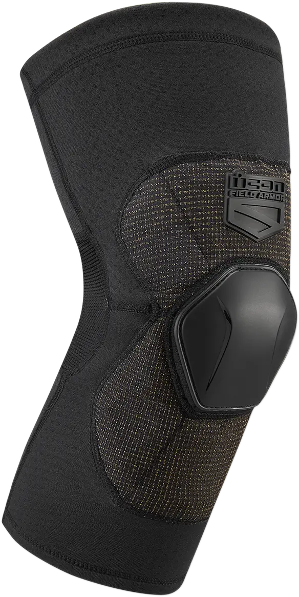 Icon Field Armor™ Compression Knee Guards - Black - Xl 2704-0503 1