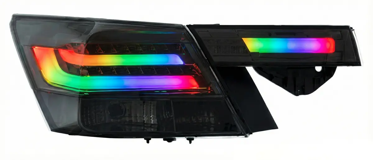 Ntxglow Rgb Led Tail Lights (08 - 12 Honda Accord Sedan) 1