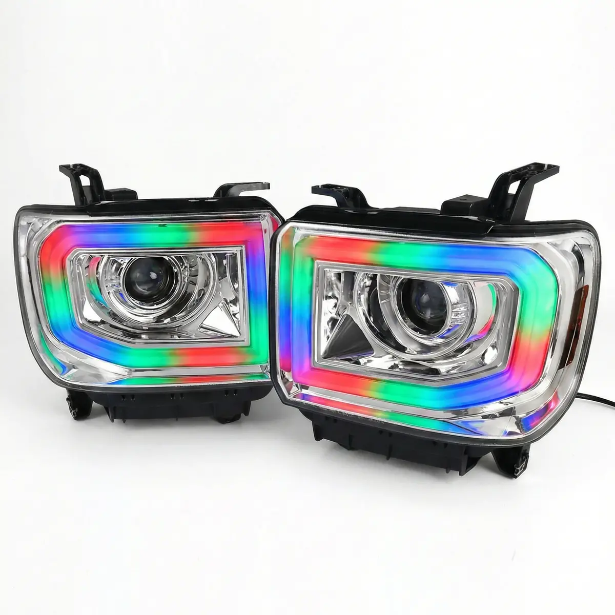 Ntxglow Rgb Headlights (14 - 19 Gmc Sierra 1500 / 2500 / 3500) 1