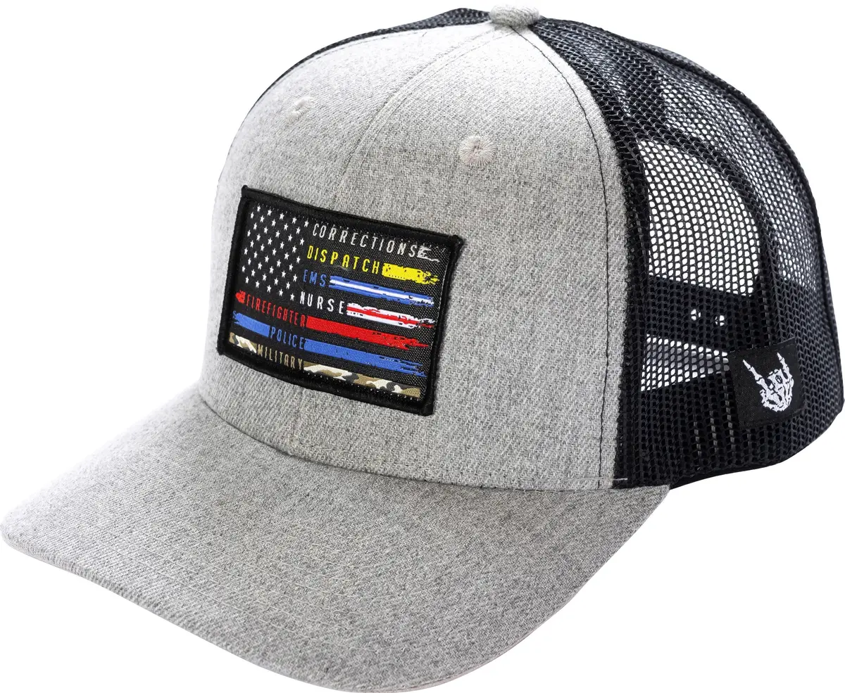 All Lines Flag Trucker Hat 1