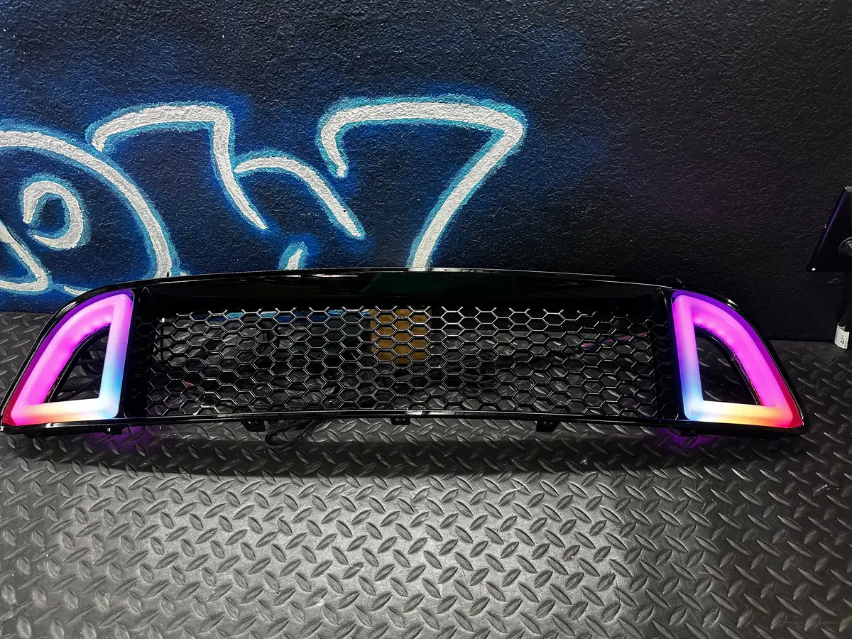 Ntxglow Rtr Style Rgb Grille (2013-2014 Ford Mustang) 1
