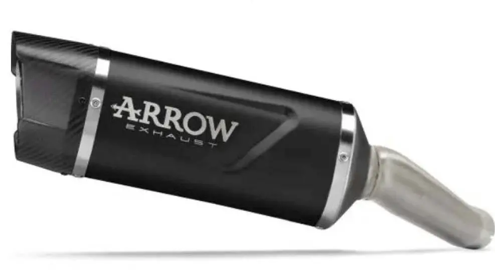 71980Akn Arrow Indy Race Evo Slip-On Exhaust, Aluminium "Dark" For Honda Cbr500r 24-25 1