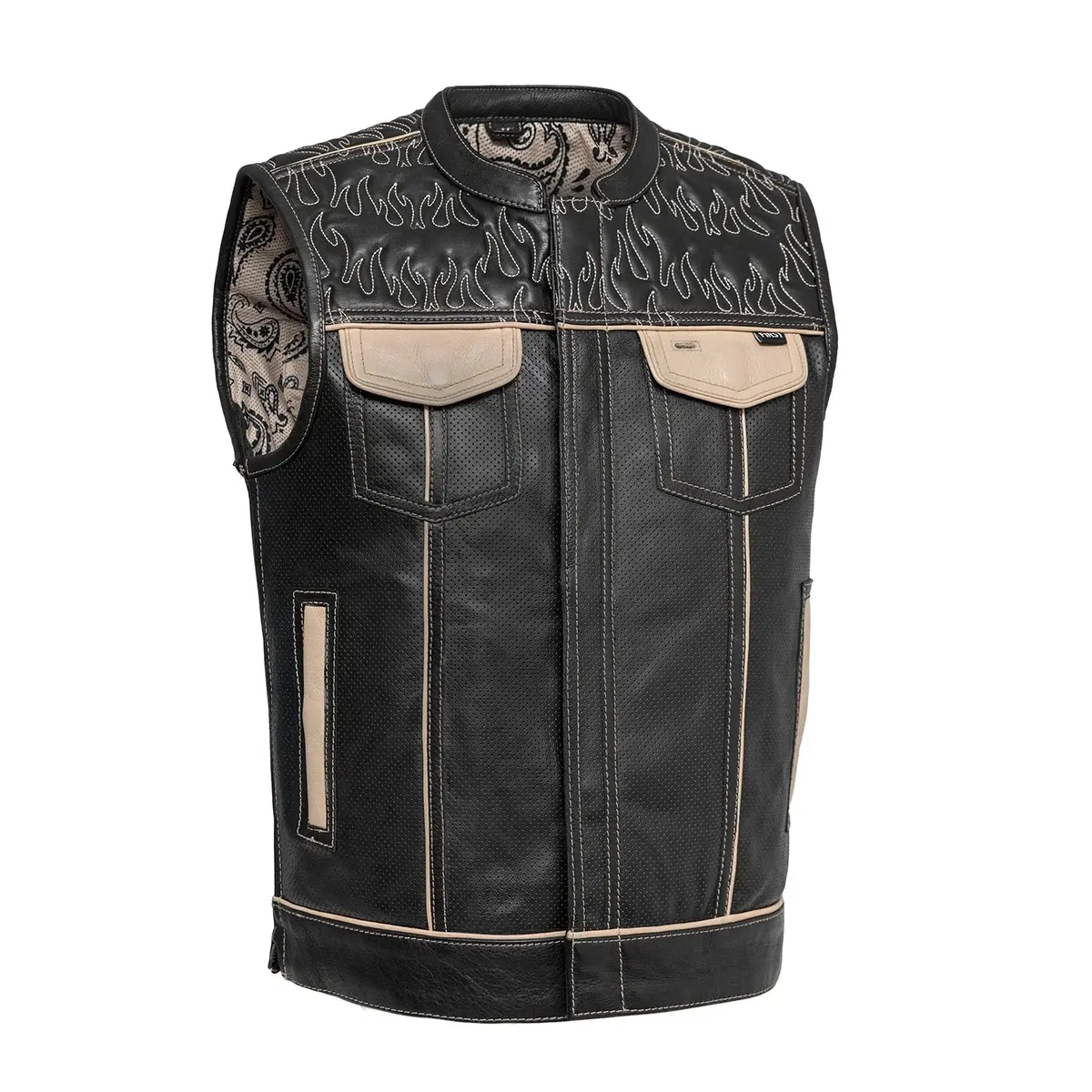 Inferno Rogue Men's Leather Vest (Limited Edition) 1