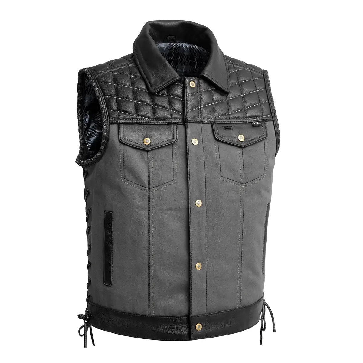 Iron Nomad Men's Leather Vest (Limited Edition) 1