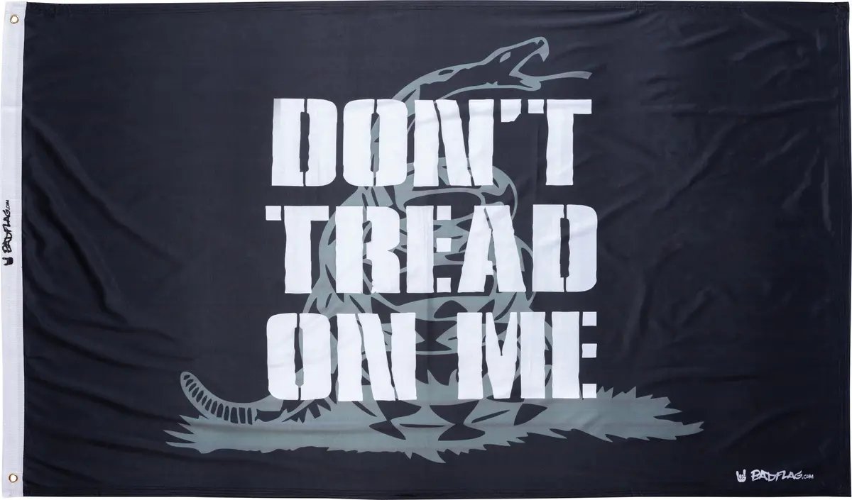 Don't Tread On Me Black Flag 1