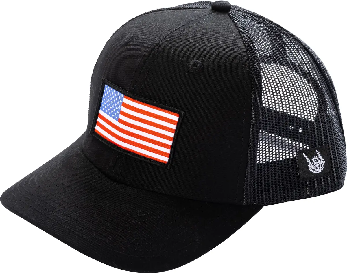 American Flag Trucker Hat 1