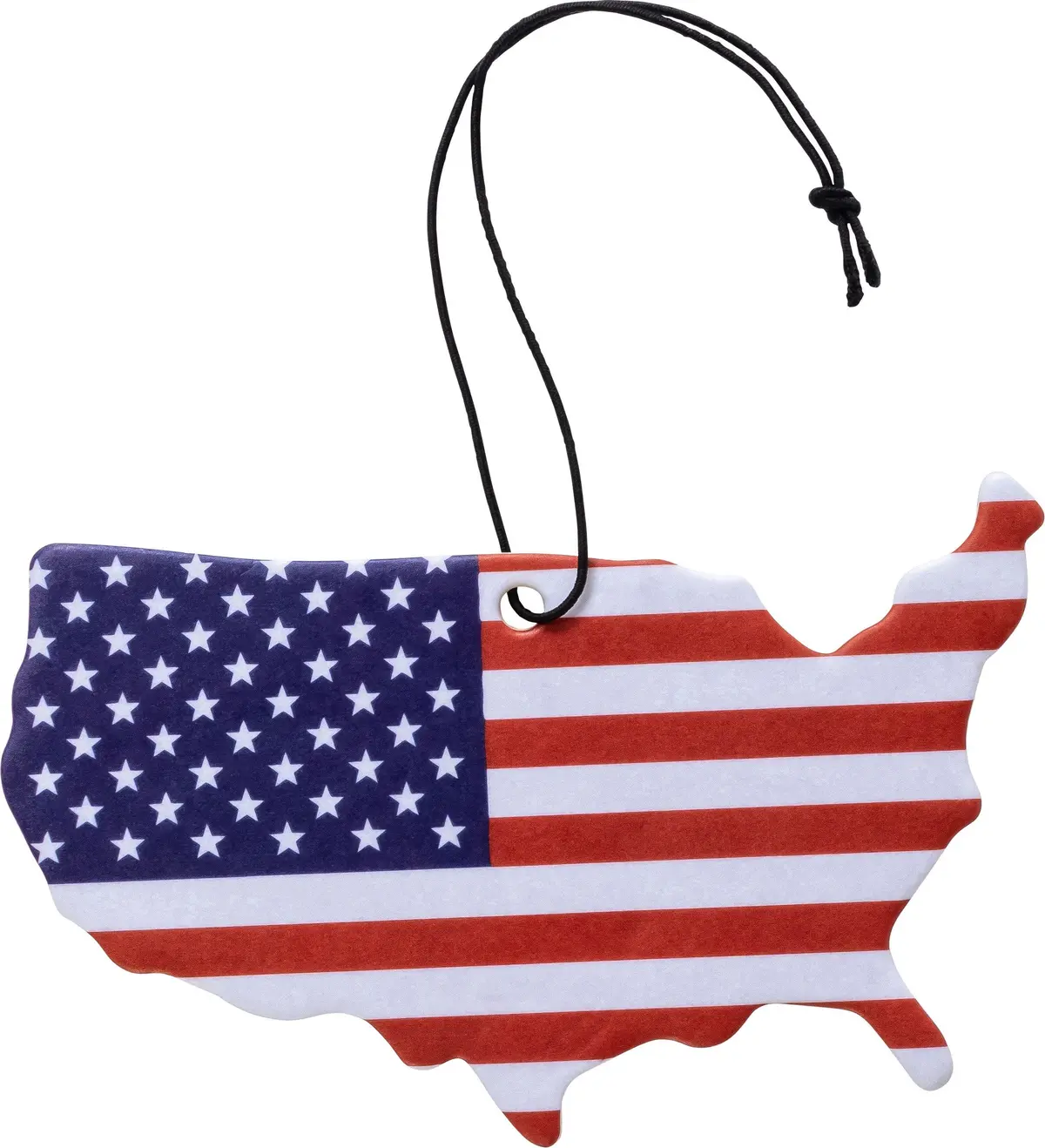 American Flag Map Air Freshener Vanilla Scent 1