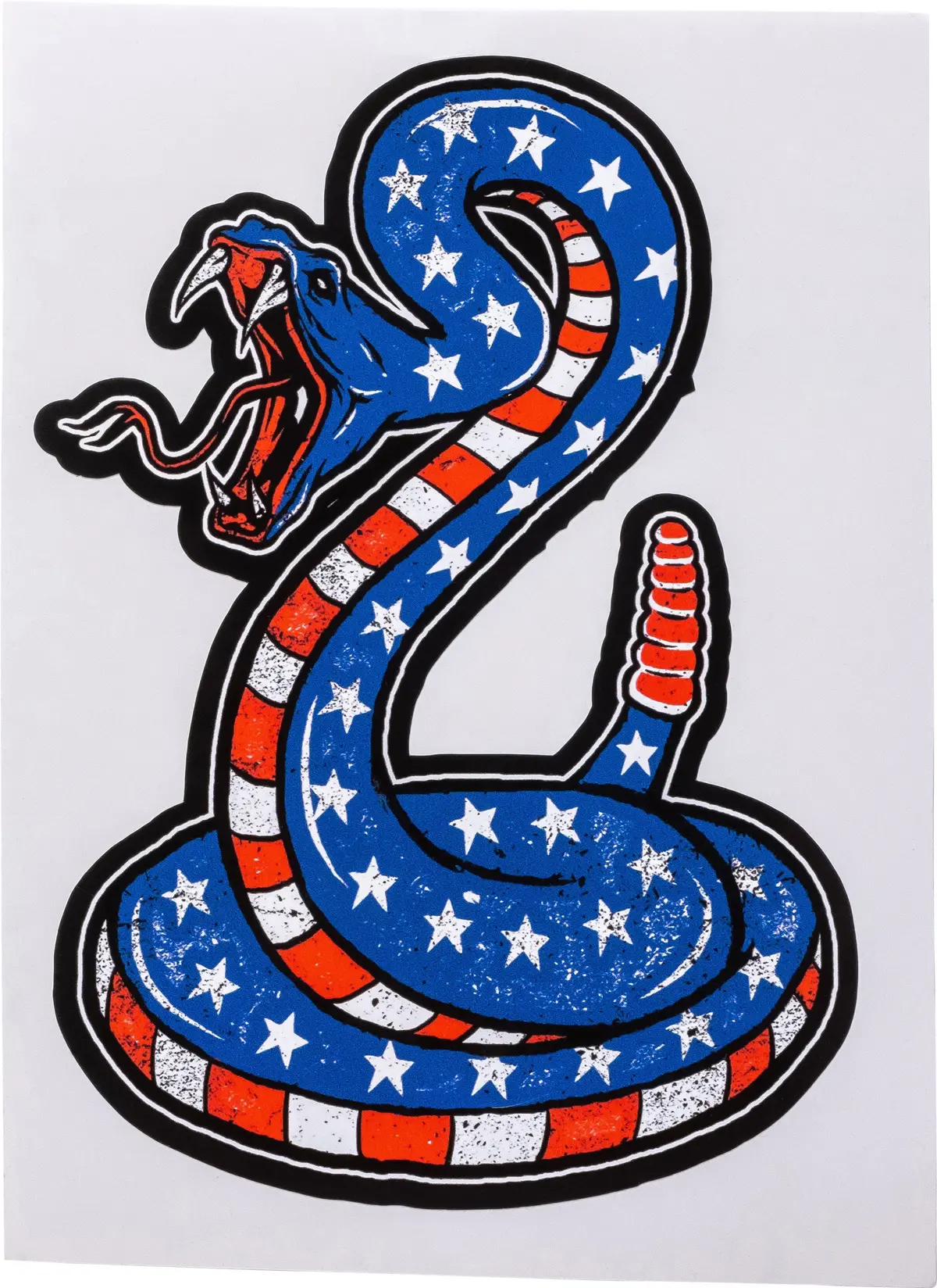 Dont Tread On Me Snake Vinyl Decal 1