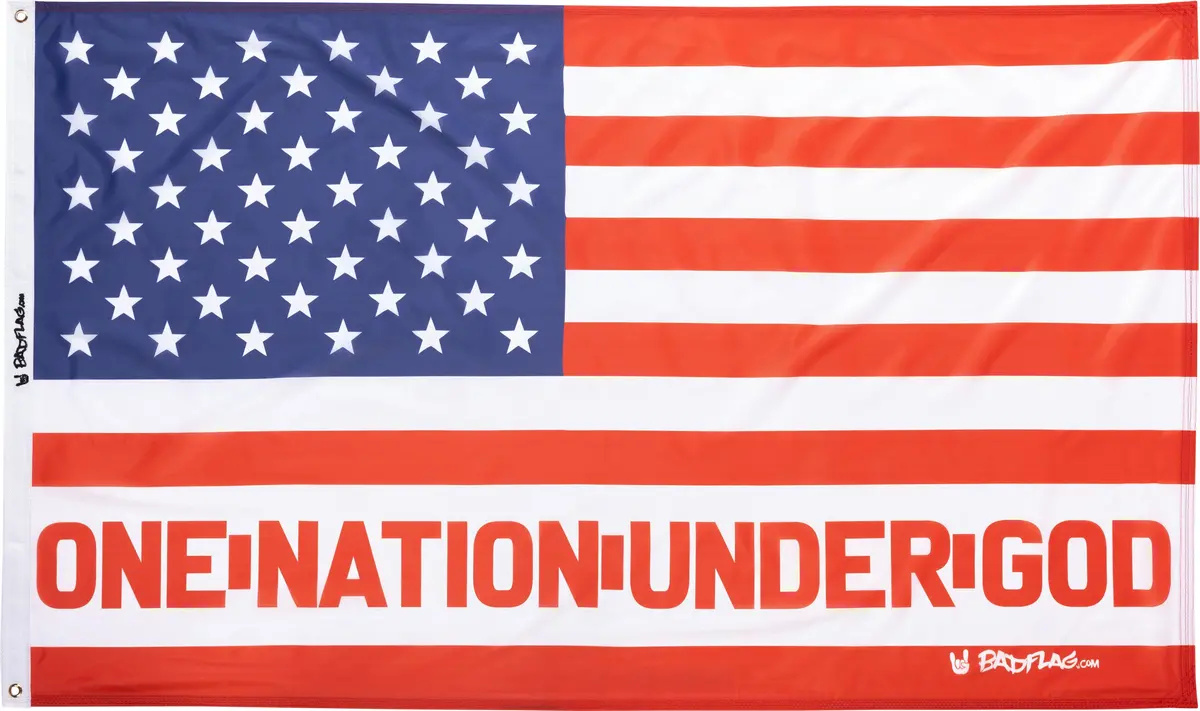 One Nation Under God American Flag 1
