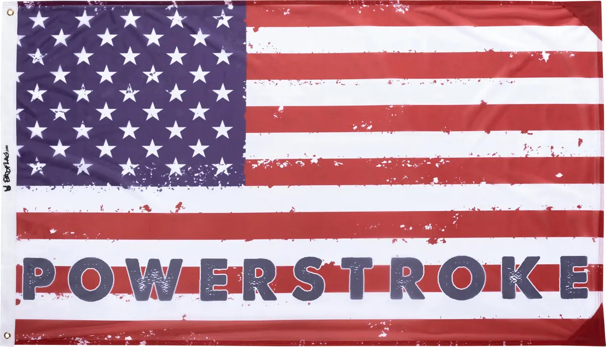 Powerstroke American Flag 1