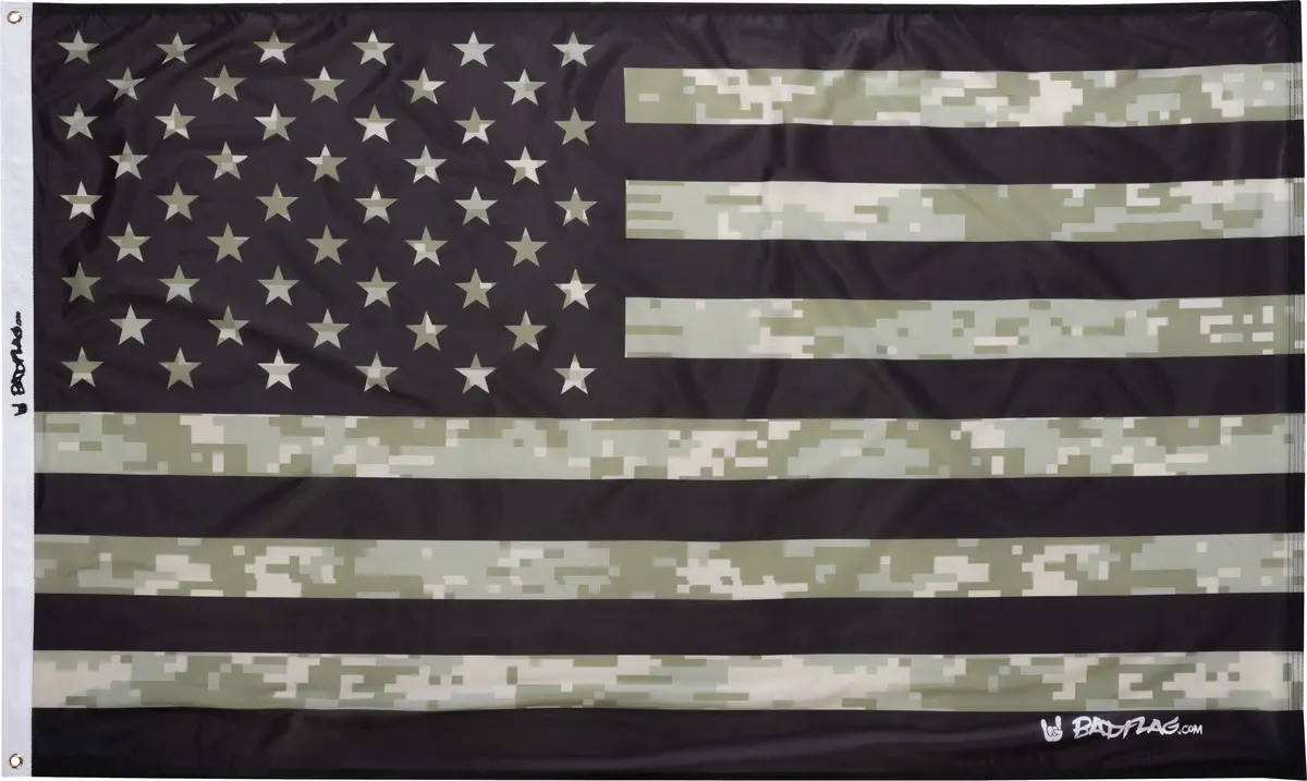 Forest Digital Camo American Flag 1