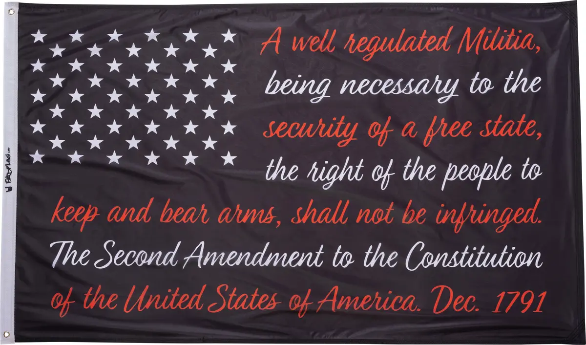 Second Amendment American Flag 1