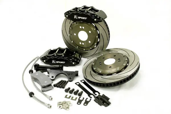 K-Sport 8 Piston 380Mm Front Brake Conversion Mustang Ecoboost & Gt 5.0 1