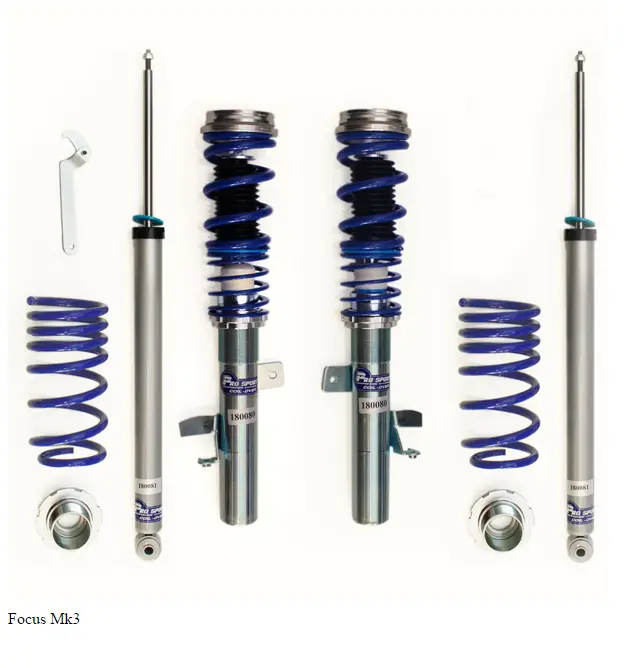 Ford Focus Mk3 1.0/1.6 Ecoboost Pro Sport Coilovers 1