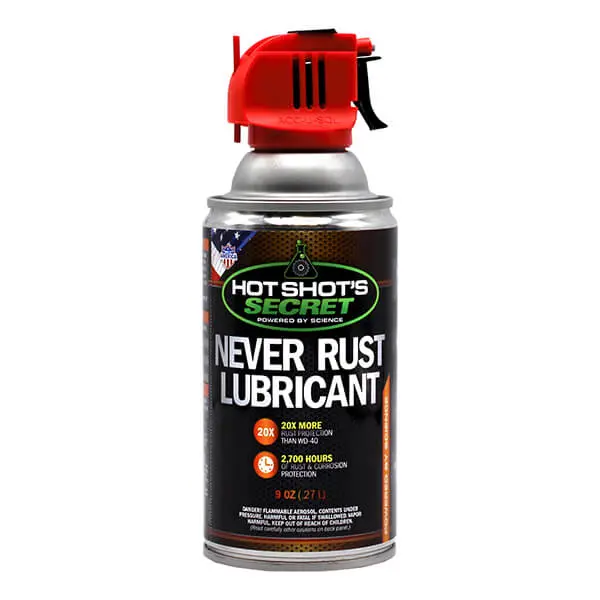 Hot Shot's : Never Rust Lubricant - 9 Oz Spray Can 1