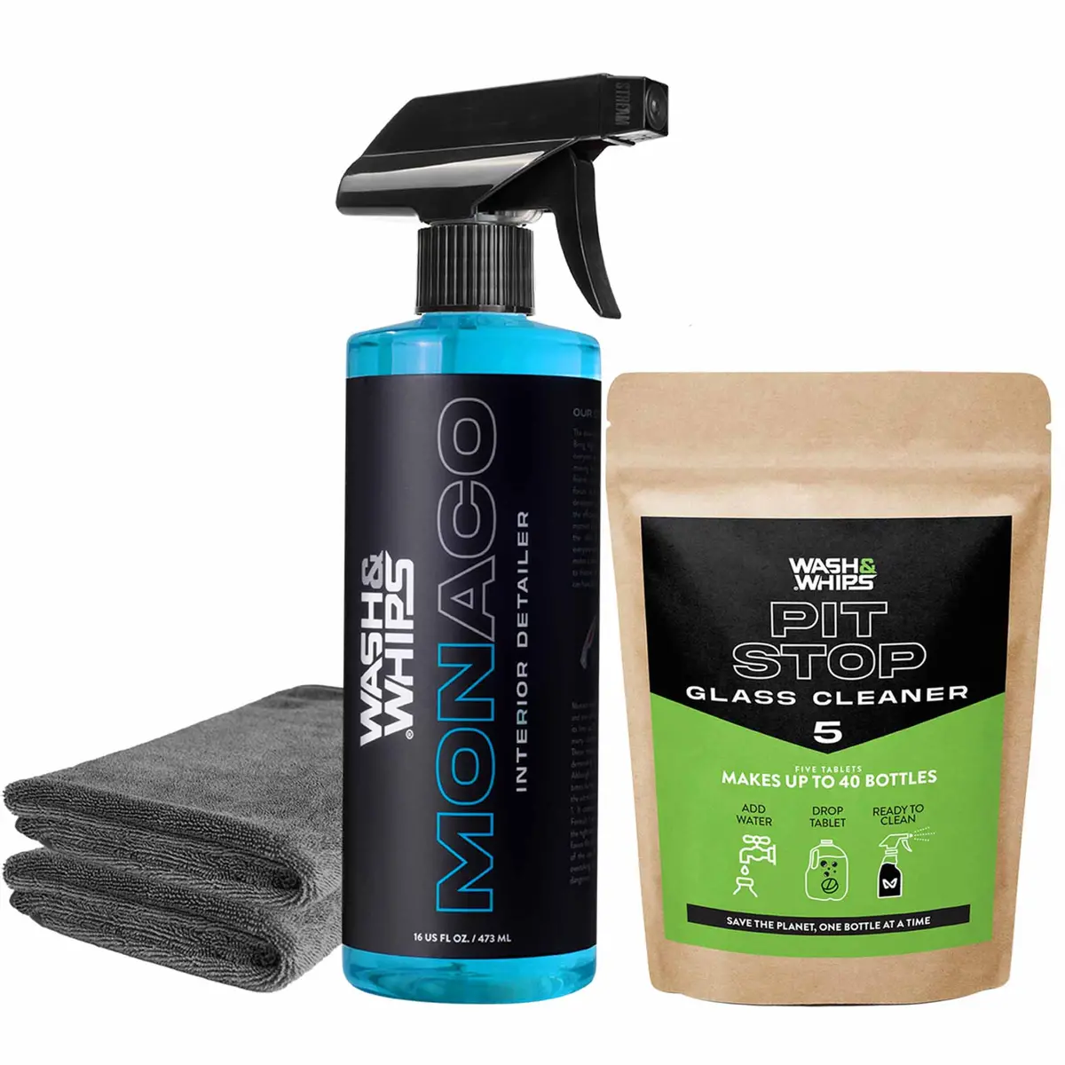Wash&Whips New Car Care Kit 1