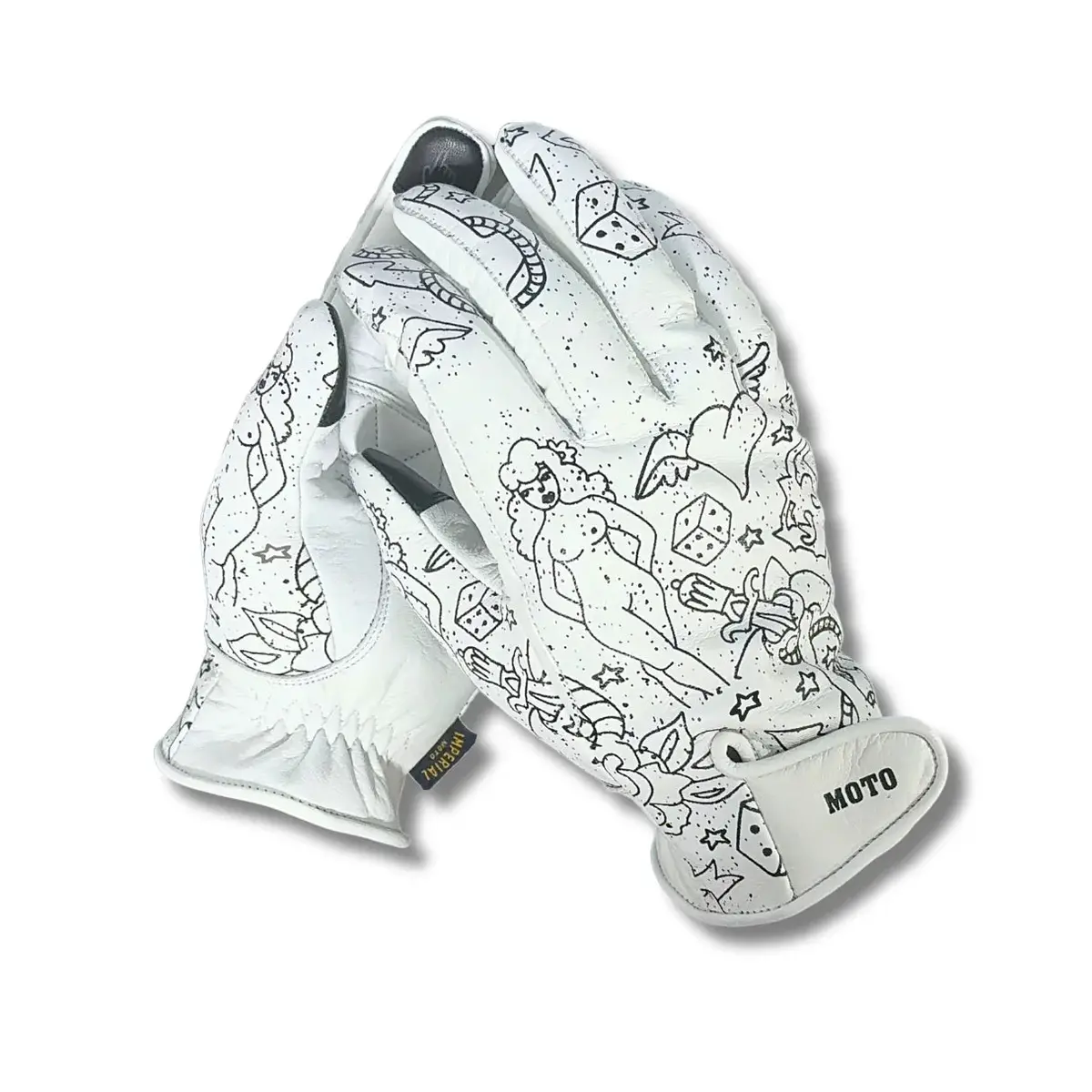 In Stock Imperial Moto Rover Gloves - White - 2Xl 1