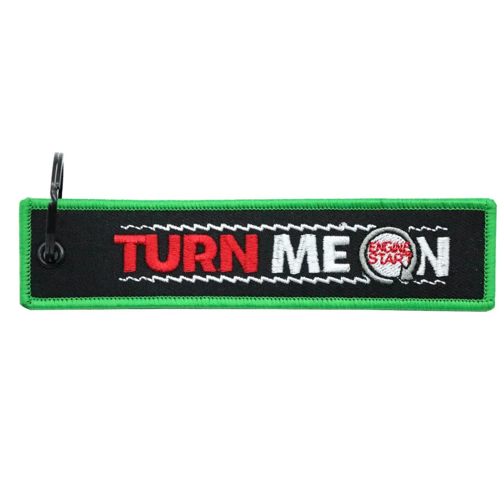 Turn Me On - Motorcycle Keychain 1