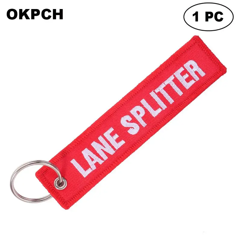 Lane Splitter - Motorcycle Keychain 1