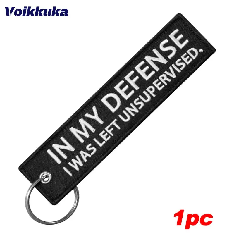 Left Unsupervised - Motorcycle Keychain 3